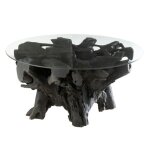 Table basse design racines 90cm noir Table basse design racines 90cm noir