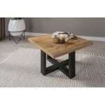 Table basse ekio carrée moderne style industriel Table basse ekio carrée moderne style industriel