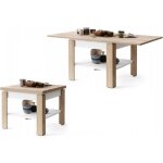 Table basse leonor bois / blanc extensible jusqua 130 cm Table basse leonor bois / blanc extensible jusqua 130 cm