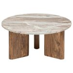 Table basse coppa manguier d91cm - atmosphera createur dinterieur