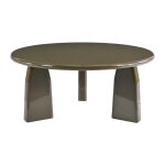 Table basse en mdf - kaki laqu� - zinapa