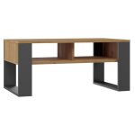 Table basse modi ii artisan chêne / anthracite avec étagère - table moderne pour le salon - style industriel ... Table basse modi ii artisan chêne / anthracite avec étagère - table moderne pour le salon - style industriel ...