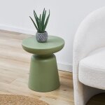 Table basse posio ronde 44 x � 40 cm vert