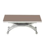 Table basse relevable extensible zen capuccino Table basse relevable extensible zen capuccino