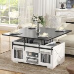 Table basse relevable - vowner - table de salon multifonctionnelle 3 en 1 - table basse convertible (noir ... Table basse relevable - vowner - table de salon multifonctionnelle 3 en 1 - table basse convertible (noir ...