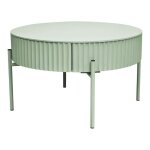 Table basse rill 36 x 60 cm vert menthe [en. casa]