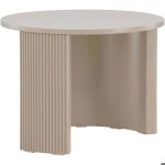 Table basse ronde ø60 cm bristol beige Table basse ronde ø60 cm bristol beige