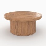 Table basse ronde en bois dorme d80 cm - garance - rendez - vous déco Table basse ronde en bois dorme d80 cm - garance - rendez - vous déco