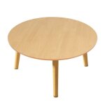 Table basse ronde - table  manger en bois - 60cm  50cm
