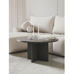 Table basse ronde - ovo - 76x76 - couleur du bois de frêne portland Table basse ronde - ovo - 76x76 - couleur du bois de frêne portland