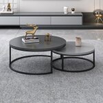 Table basse ronde tables basses table de salon ronde coffee table 2 pièces tables dappoint tables gigognes ... Table basse ronde tables basses table de salon ronde coffee table 2 pièces tables dappoint tables gigognes ...