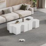 Table basse salon carré lot de 2 puzzle design rangement ensemble table dappoint laque style moderne ... Table basse salon carré lot de 2 puzzle design rangement ensemble table dappoint laque style moderne ...