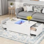 Table basse salon led2 tiroirs et compartiments rangement en verreplacage marbremeuble salon moderne ... Table basse salon led2 tiroirs et compartiments rangement en verreplacage marbremeuble salon moderne ...