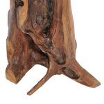 Table basse - sweety - 40x40 cm bois de teck massif - pour salon - 281653