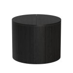 Table basse tavilo 48x48cm noir / ch�ne noir vicco