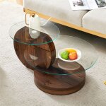 Table basse verre trempé moderne à plusieurs niveaux table basse designtable basse ronde de salon couleur ... Table basse verre trempé moderne à plusieurs niveaux table basse designtable basse ronde de salon couleur ...