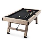 Table de billard - duoku - vp22 - 7 pieds - r�glable - inclus boules et queues