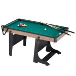 Billard amricain pliable vert anglais 151. 8 x 83. 2 x 78. 6 cm 2 joueurs
