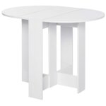 Table blanche pliante cuisine salle à manger contemporain Table blanche pliante cuisine salle à manger contemporain