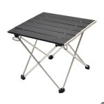 Table camping pliable alliage aluminium ultra - l�ger sac transport facile � nettoyer pour pique - nique ...