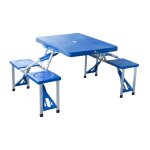 Table de camping portable design pliable 4 chaises 1 Table de camping portable design pliable 4 chaises 1