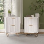 Table de chevet lot de 2 commodes avec 2 tiroirs 49x29x47cm commode meuble pour salon chambre à coucher ... Table de chevet lot de 2 commodes avec 2 tiroirs 49x29x47cm commode meuble pour salon chambre à coucher ...