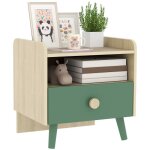 Table de chevet enfant aiyaplay table de nuit enfant avec tiroir et niche petite table dappoint en bois ... Table de chevet enfant aiyaplay table de nuit enfant avec tiroir et niche petite table dappoint en bois ...