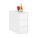Sobuy table de chevet / bout de canapé avec 3 tiroirs et plateau rabattable meuble multifonction blanc ... Sobuy table de chevet / bout de canapé avec 3 tiroirs et plateau rabattable meuble multifonction blanc ...