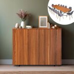 Table console extensible 300cm nefertiti bois noisette Table console extensible 300cm nefertiti bois noisette