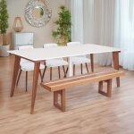 Table console extensible flavie blanc Table console extensible flavie blanc