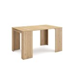 Table console extensible, console meuble, 140, pour 6 personnes, chne, rf2616