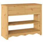 Table console - solomon - drammen 895x37x73 cm bois massif de pin juillet4352510