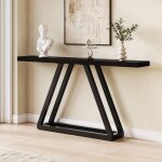 Table consolelittle tree160�29. 5�80 cmtable dentr�e moderne en bois avec pieds en m�talpour salon entr�e ...