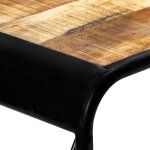 Table cuisine cloud brun table � manger - design �l�gant - 118x60x76 cm - bois de manguier massif brut ...