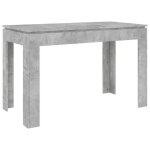 Table de cuisine - cloud - gris béton - 120x60x76 cm - bois dingénierie ll084837 Table de cuisine - cloud - gris béton - 120x60x76 cm - bois dingénierie ll084837