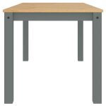 Table cuisine cloud gris table � manger - design �l�gant - panama gris 160x80x75 cm - bois massif de ...