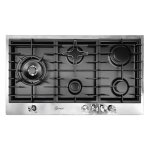 Table de cuisson à gaz - gurari - ty905vpgc - 90 cm - 5 brûleurs - 40 kw wok Table de cuisson à gaz - gurari - ty905vpgc - 90 cm - 5 brûleurs - 40 kw wok