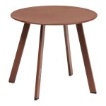 Table dappoint de jardin saona d50cm acajou - hesp�ride