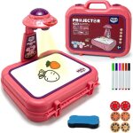 Table  dessin pour enfants projecteur led jouet de projection pour lducation de la petite enfance rose ...