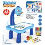 Table  dessin avec projection couleur pour enfants cran multifonction 3 en 1 pour 24 motifs table  ...