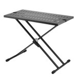 Table dj portable - duoku - 81 x 508 cm - hauteur r�glable pour ordinateur portable et contr�leur - bureau ...