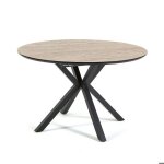 Table extensible sebastian plateau en mdf et pieds en métal ronde 120 cm ovale 160 cm avec rallonge design ... Table extensible sebastian plateau en mdf et pieds en métal ronde 120 cm ovale 160 cm avec rallonge design ...