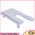 Table dextension - dilwe - plastique - pattes pliantes - r�gle imprim�e - pratique pour d�butants