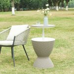Table glaci�re atessa capacit� 30 l marron clair
