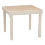 Table de jardin extensible 8 places piazza aluminium �poxy argile - hesp�ride
