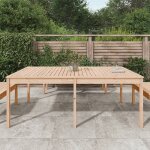 Table de jardin / table de balcon - vidaxl - 2035x100x76 cm bois massif de pin tt778