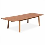 Table de jardin extensible bois deucalyptus 12 places almeria Table de jardin extensible bois deucalyptus 12 places almeria