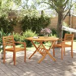 Table de jardin sweety pliable table ronde Ø110x75 cm bois dacacia solide tt89 Table de jardin sweety pliable table ronde Ø110x75 cm bois dacacia solide tt89