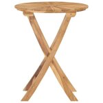 Table de jardin sweety pliable table ronde Ø 60 cm bois de teck solide tt83 Table de jardin sweety pliable table ronde Ø 60 cm bois de teck solide tt83