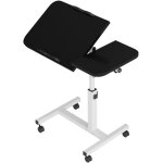 Table de littable dordinateur portabletable support stand ordinateur tablette roulettes hauteur réglable ... Table de littable dordinateur portabletable support stand ordinateur tablette roulettes hauteur réglable ...